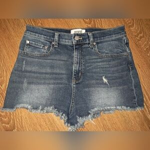 PINK Victoria's Secret Denim Cut Off Shorts Size 10